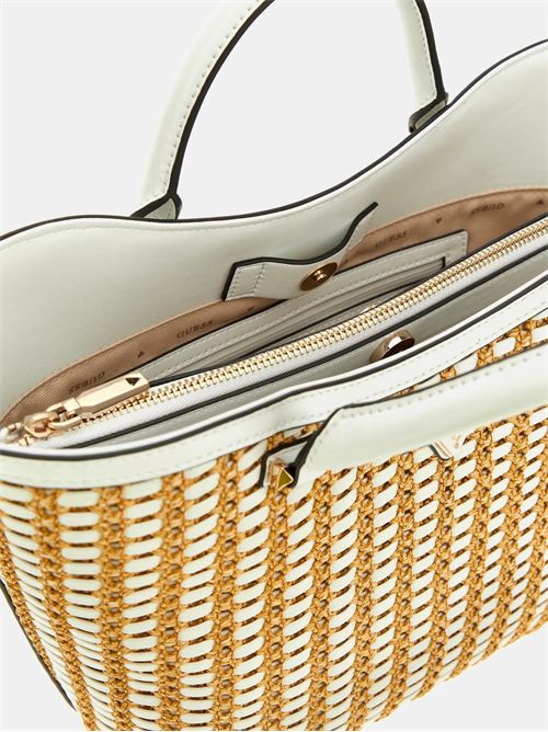 borsa donna bianca GUESS | HWWG9647220/NTW